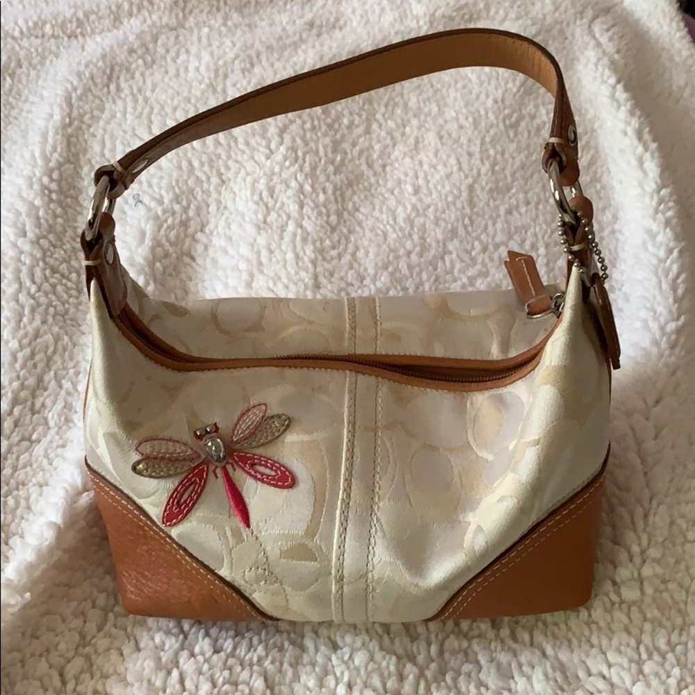 Dragonfly Coach Purse RARE
